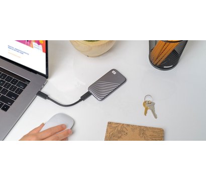 Изображение 10 SSD диск Western Digital Space Gray 1TB 2.5 USB 3.0 — WDBAGF0010BGY-WESN, Емкость накопителя: 1 ТБ