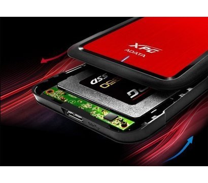 Зображення 3 Зовнішня кишеня A-Data EX500 Red