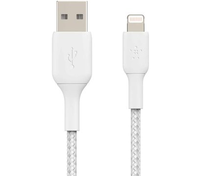 Зображення 2 Кабель Belkin USB-A - Lightning, 1.0 м, White — CAA002BT1MWH