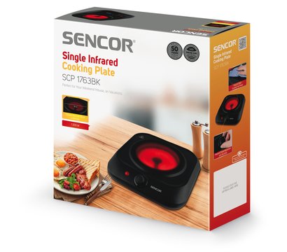 Зображення 2 Настільна плита Sencor SCP1763BK