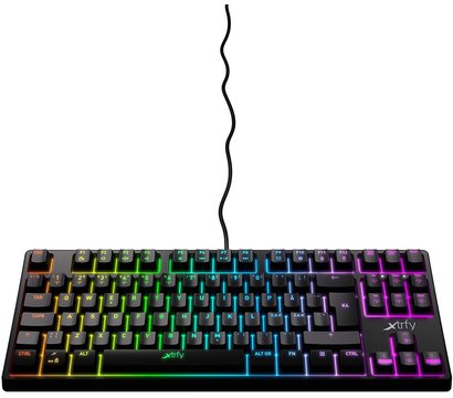 Изображение 2 Клавиатура Xtrfy K4 TKL RGB Kailh Red UKR — XG-K4-RGB-TKL-R-UKR