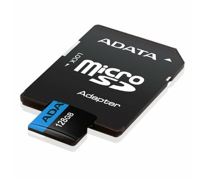 Зображення 2 Карта пам`яті A-Data microSDXC Class 10 64GB + SD adapter - AUSDX64GUICL10A1-RA1, Обсяг пам`яті: 64 Гб