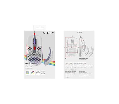Изображение 3 Мышь Xtrfy M42 RGB Retro