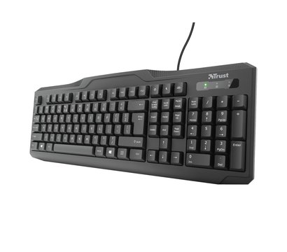 Изображение 4 Клавиатура Trust ClassicLine USB Black — 20626