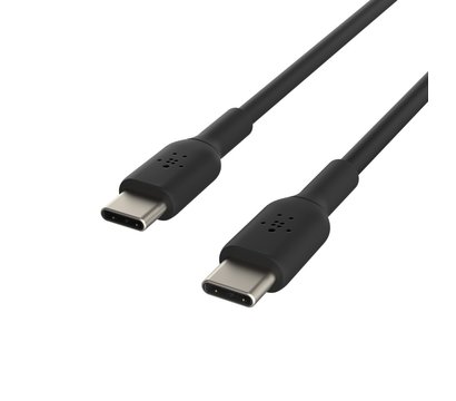 Зображення 5 Кабель Belkin USB-С - USB-С, PVC, 1 м, Black — CAB003BT1MBK