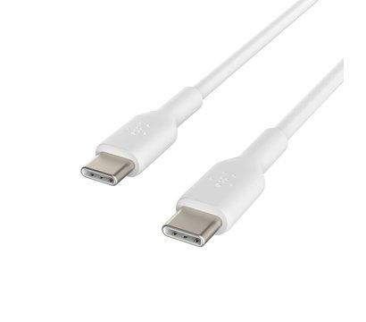 Зображення 5 Кабель Belkin USB-С - USB-С, PVC, 1 м, White — CAB003BT1MWH