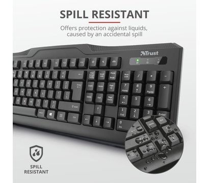 Изображение 6 Клавиатура Trust ClassicLine USB Black — 20626