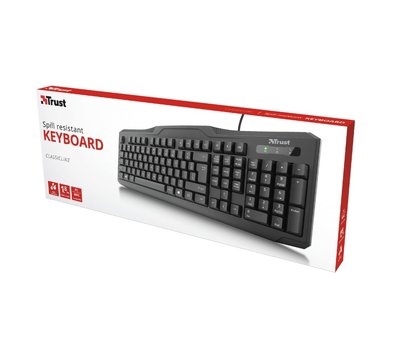 Изображение 10 Клавиатура Trust ClassicLine USB Black — 20626