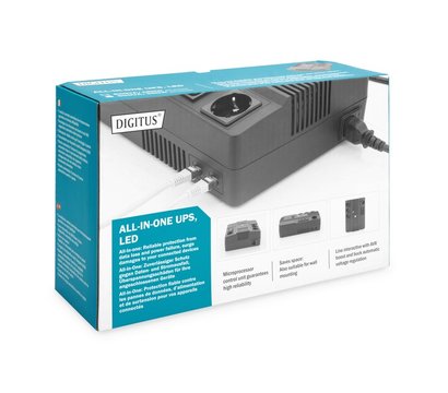 Зображення 4 ДБЖ Digitus All-in-One 800VA/480W (DN-170111) 800 ВА