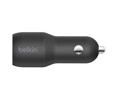 Изображение 2 Зарядное устройство Belkin Car Charger 24W Dual USB-A, Black — CCB001BTBK