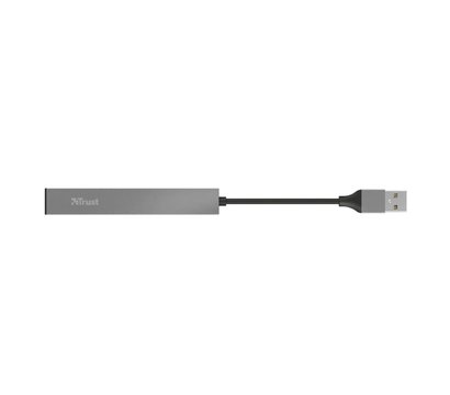 Изображение 4 USB хаб Trust Halyx Aluminium 4-Port Mini USB Hub — 23786