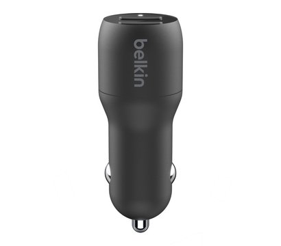Изображение 5 Зарядное устройство Belkin Car Charger 24W Dual USB-A, Black — CCB001BTBK