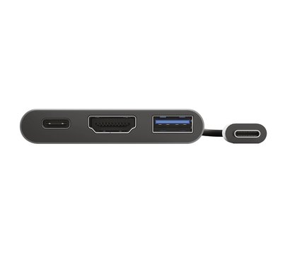 Изображение 6 USB Hub (хаб) Trust Dalyx 3-in-1 Multiport USB-C Adapter Aluminium — 23772
