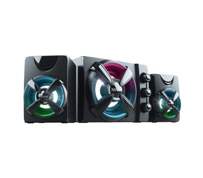 Зображення 3 Акустична система 2.1 Trust 2.1 Ziva RGB Black — 23644