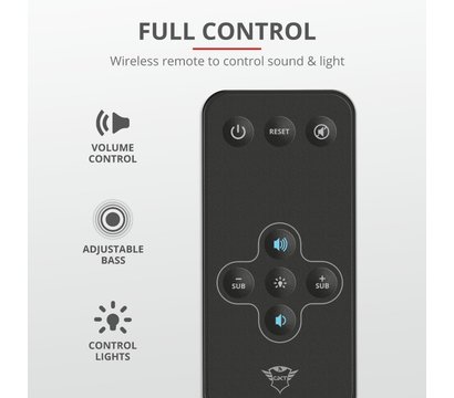 Изображение 8 Акустическая система 2.1 Trust 2.1 GXT 629 Tytan RGB Black — 22944