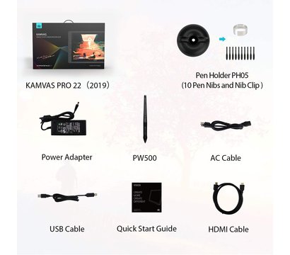 Зображення 9 Графічний планшет Huion Kamvas Pro 20