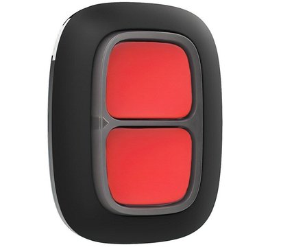 Зображення 3 Кнопка тривоги Ajax DoubleButton Black, Колір: чорний