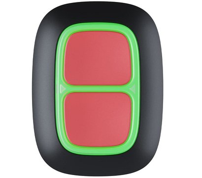 Зображення 4 Кнопка тривоги Ajax DoubleButton Black, Колір: чорний