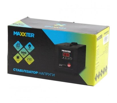 Изображение 3 Стабилизатор напряжения Maxxter MX-AVR-E500-01 500 ВА