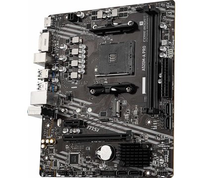 Зображення 3 Материнська плата Asus Prime A520M-A Pro (sAM4, AMD A520, PCI-Ex16)