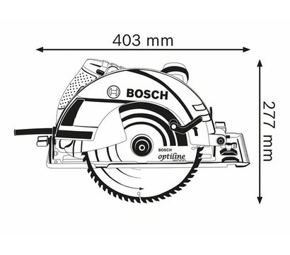 Изображение 2 Электро пила Bosch GKS 235 Turbo Professional