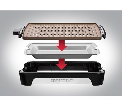 Изображение 4 Жарочная поверхность George Foreman 25850-56 Smokeless BBQ Grill