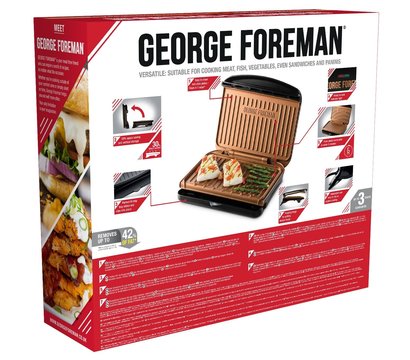 Зображення 7 Гриль George Foreman 25811-56 Fit Grill Copper Medium