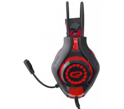 Зображення 3 Навушники Esperanza EGH420R Black/Red