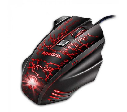 Зображення 2 Миша Apedra A7 Black