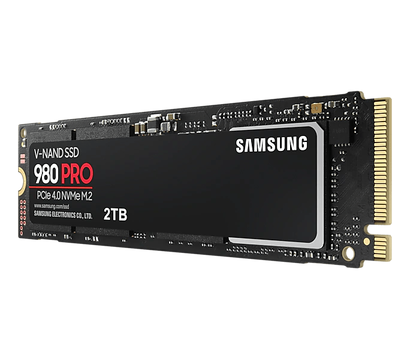 Изображение 3 Накопитель SSD Samsung 980 Pro series 2TB 2.5 M.2 PCIe 4.0 4x 2280 MLC — MZ-V8P2T0BW, Емкость накопителя: 2 ТБ