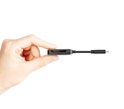 Зображення 4 Картрідер Transcend USB 3.2 Gen 1 Type-C SD/microSD Black - TS-RDC3