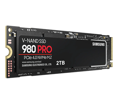 Изображение 4 Накопитель SSD Samsung 980 Pro series 2TB 2.5 M.2 PCIe 4.0 4x 2280 MLC — MZ-V8P2T0BW, Емкость накопителя: 2 ТБ