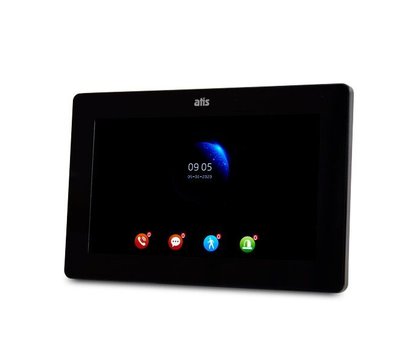 Зображення 3 Домофон Atis AD-770FHD/T-Black на 7 дюймів, Колір корпусу: чорний