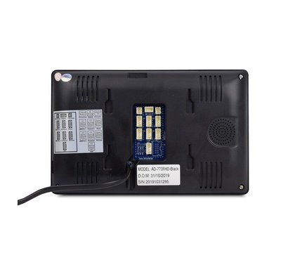 Зображення 4 Домофон Atis AD-770FHD/T-Black на 7 дюймів, Колір корпусу: чорний
