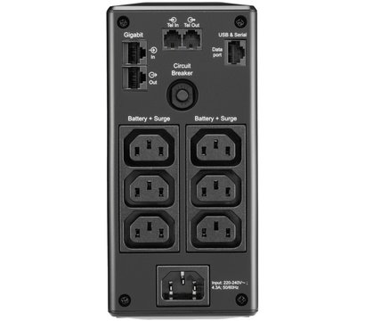 Изображение 4 ИБП линейно-интерактивный APC Back-UPS Pro BR 650VA (BR650MI)