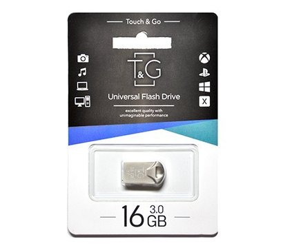 Зображення 2 Накопичувач USB T&G 106 Metal Series Silver 16GB USB 3.0 - TG106-16G3