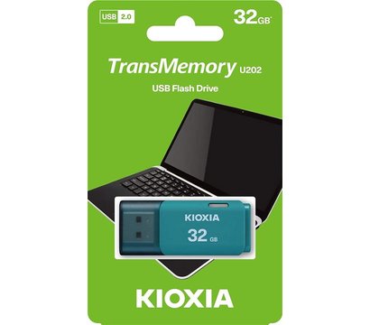 Зображення 3 Накопичувач USB Kioxia U202 Blue 32GB USB2.0 — LU202L032GG4