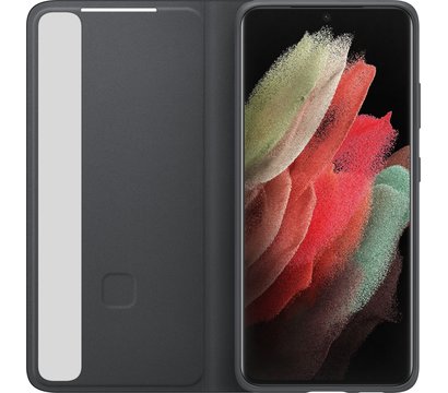 Изображение 3 Чехол Samsung Clear View Cover with S Pen для Galaxy S21 Ultra (G998) Black - EF-ZG99PCBEGRU