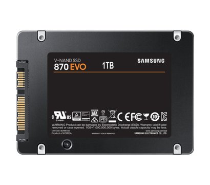 Изображение 3 SSD диск Samsung 870 EVO series 1TB 2.5 SATA III MLC — MZ-77E1T0BW