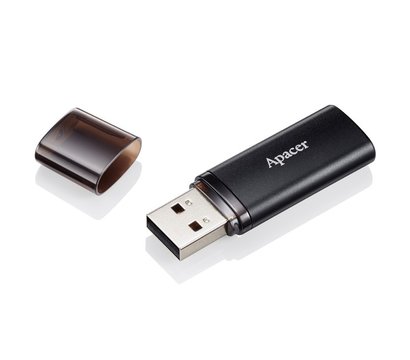 Зображення 2 USB флеш накопичувач Apacer AH25B Black 32GB USB 3.1 - AP32GAH25BB-1
