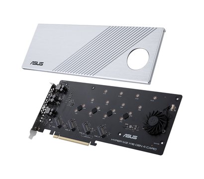 Зображення 4 Asus Hyper M.2 X16 PCIe 3.0 X4 Expansion Card GEN 4