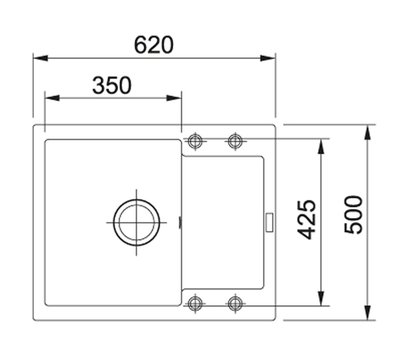 Изображение 2 Кухонная мойка Franke Maris MRG 611-62, 114.0381.006