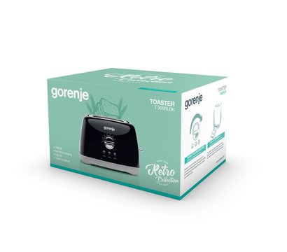 Зображення 3 Тостер Gorenje T900RLBK