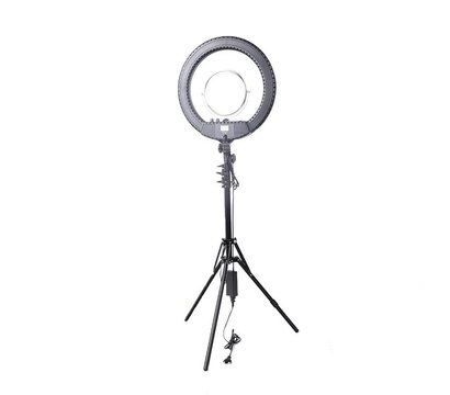 Зображення 2 Студійне освітлення Visico RL-18BII-E AC/DC Ring Light Energy Kit