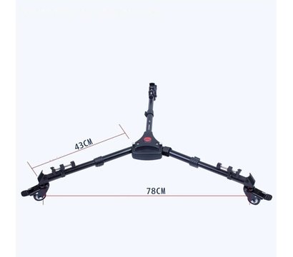Зображення 2 Колеса для штатива Yunteng YT-900 Tripod Dolly