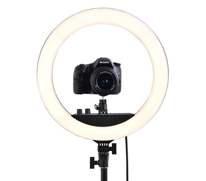 Изображение 4 Студийное освещение Visico RL-18BII AC/DC Ring Light