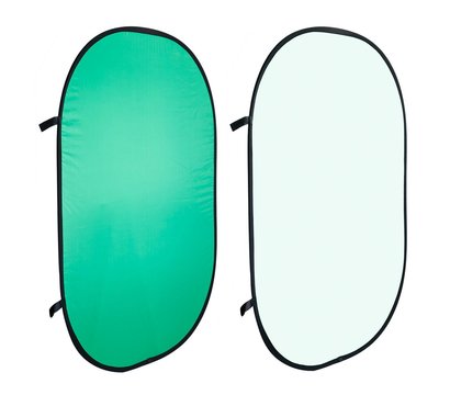 Зображення 2 Фон для фото Visico BP-028 2в1 Chroma Key green/white