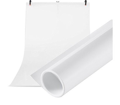 Изображение 4 Фон для фото Visico PVC-7013 white 70x130см