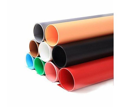 Изображение 5 Фон для фото Visico PVC-7013 white 70x130см