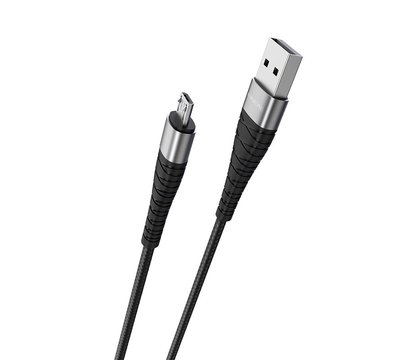 Зображення 2 Кабель Borofone BX32 Munificent Micro-USB 1m Black - BX32MB
